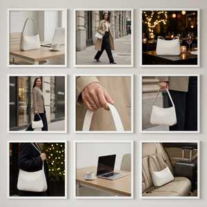 <span class=keywords><strong>Sac</strong></span> à <span class=keywords><strong>bandoulière</strong></span> minimaliste rétro des années 90 avec logo personnalisé, <span class=keywords><strong>sac</strong></span> hobo <span class=keywords><strong>pour</strong></span> femme, <span class=keywords><strong>sac</strong></span> à main en cuir PU de haute qualité - Product Image 3