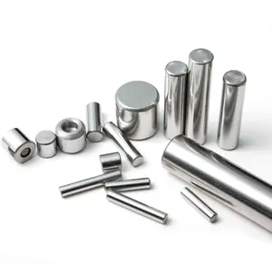 Custom CNC High Precision Metal Zinc Coated Cylindrical Dowel Pins Stepped Headed Dowel Pin