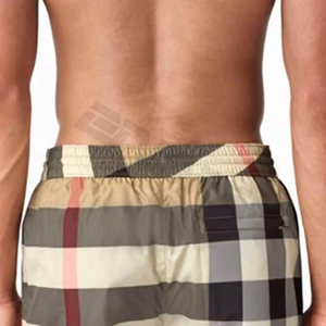 กางเกงขาสั้นผู้ชายผ้าฝ้ายพิมพ์ลายระบายอากาศขนาดพลัสคุณภาพสูงจากปากีสถาน - Product Image 2