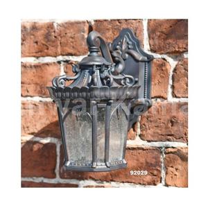 Venta caliente de bronce de una sola bombilla de media pared linterna decorativa para el hogar jardín Parque patio balcón - Product Image 6