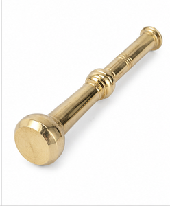 Juego de Mortero y Pilón de Latón Premium para Restaurantes, Farmacias, Molienda de Especias, Uso Comercial en Cocina - Product Image 1