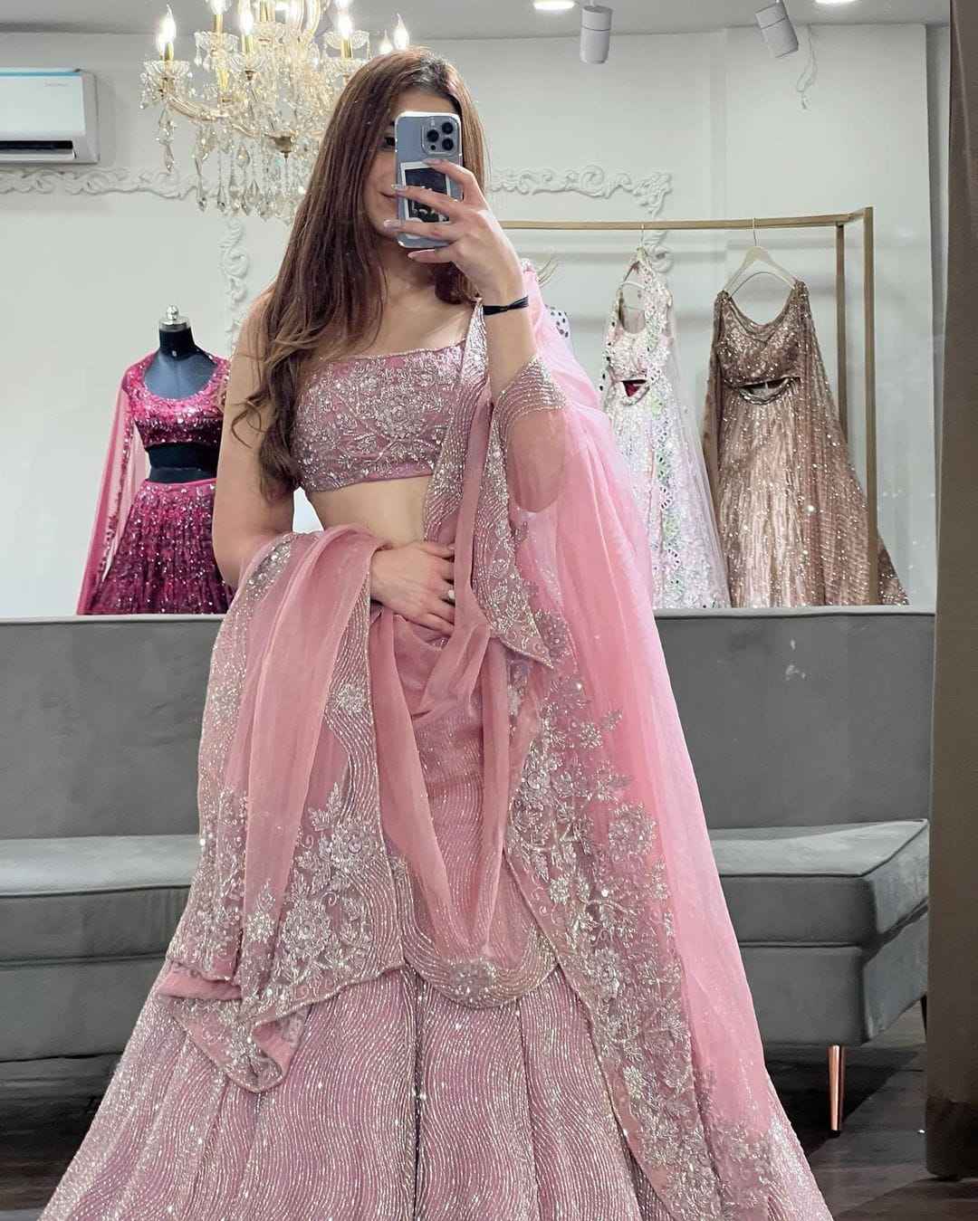 Lacha Lehenga Designs Elegant Party Wear for Women