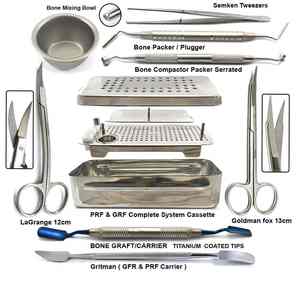 Caja de PRF completa para cirugía de implantes dentales, juego de instrumentos de injerto óseo, Kit de implantes dentales de Caronia quirúrgica - Product Image 6