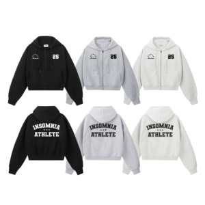 Unisex BOXY Zippered Hoodie Customized OEM ODM Embroidery Print Men's Solid <b>Pattern</b> 100% Cotton Fleece Pocket Hooded Collar Acid - Product Image 3