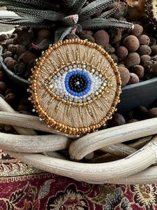 Gold Plated Peach Moonstone Gemstone Bead Charms <b>3</b> Bead Cluster <b>Pendants</b> for Jewelry Making, Handmade Birthstone Charms - Product Image 6