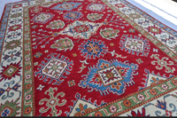 KNOT RUG Hand Knotted High Quality Wool Oushak Modern Abstract Pattern Rugs with Embroidered Work for Living Room Bedroom
