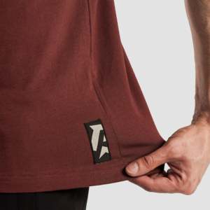 T-shirt sous-vêtement pour homme All-Day Wear Burgundy 2.0 - Product Image 5