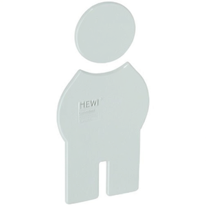 HEWI Mann 801.91.010 Poliamida Color No. Accesorio para Pantalla de 90 mm de Ancho, 71.5 mm de Alto y 3 mm de Grosor - Product Image 3