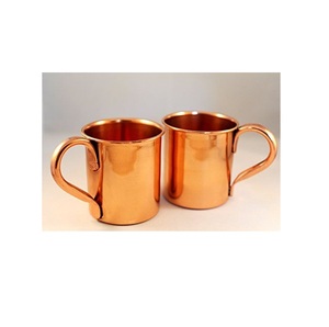 ชุดแก้วกาแฟสีทองแดง2ใบแก้วน้ำนมสแตนเลสทรงกลมสำหรับใช้ในบ้านและโรงแรม - Product Image 4