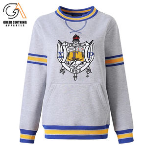 เสื้อสเวตเชิ้ตผ้าคอตตอนผ้าฟลีซผสมคอตตอน Sigma Gamma Rho sority - Product Image 6