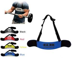 2024 nuevo aislador de culturismo bíceps Curl Arm Blaster equipo de gimnasio entrenamiento de levantamiento de pesas Curl Arm Blaster bíceps tríceps - Product Image 2