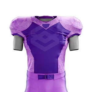 Hot Selling <b>Cheap</b> Price Custom Design American Football Uniform Summer Short Sleeve Breathable High Quality - Product Image 3