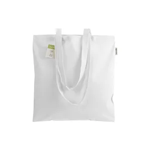 Borsa Promozionale Ecologica in Cotone Organico con Manici Lunghi - Product Image 6