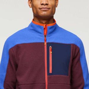 Stylish Fleece Full Zip <b>Jacket</b> for <b>Men</b> Comfortable and Breathable Ideal for Casual and Outdoor Adventures - Product Image 4