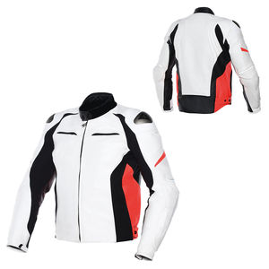 Chaquetas de moto de cuero profesional Venta al por mayor Mejor diseño 2025 Material de cuero Chaqueta de moto para hombres - Product Image 1