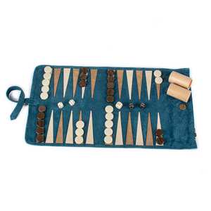 Vintage Leather <b>Backgammon</b> <b>Board</b> Majestic Leather <b>Backgammon</b> <b>Board</b> - Product Image 5