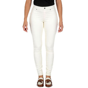 Pantalon d'hiver en cuir souple à taille haute pour femmes, avec mouvement facile, écologique, respirant, imperméable et style urbain - Product Image 1