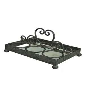 Soporte de almacenamiento de huevos de tendencia para el hogar, huevos de Color negro con estilo Vintage, diseño decorativo, artículos de cocina, soporte de Metal desgastado para huevos