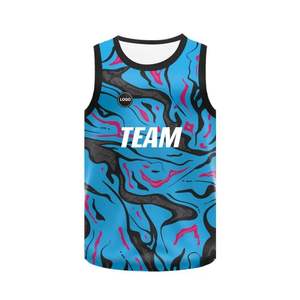 Camiseta de baloncesto de poliéster ligera duradera, transpirable, sublimación personalizada, impresa para hombres, mujeres, jóvenes, para deportes de verano - Product Image 1