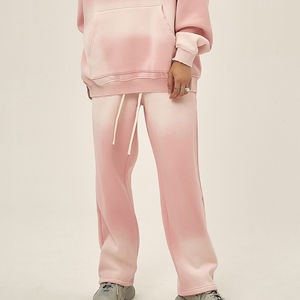 Produit le plus vendu Ensemble de survêtement homme femme élégant personnalisé délavé au soleil Vente en gros Survêtement femme de haute qualité délavé à l'acide - Product Image 3