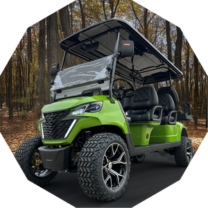 รถกอล์ฟไฟฟ้าสำหรับล่า4ที่นั่งรถกอล์ฟ4X4รถขับเคลื่อนหลังแบบทันสมัย - Product Image 1