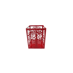 เชิงเทียนเหล็กสีฟ้าสำหรับตกแต่งบ้านทำด้วยมือ - Product Image 3