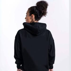 Sudaderas con capucha de lana de algodón 100% en blanco con estampado personalizado para mujer - Product Image 5