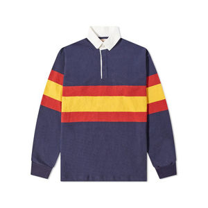 Polos personalizados de manga larga bordados de diseño de alta calidad para hombre, polos de Rugby - Product Image 2