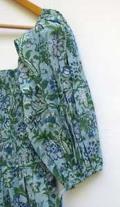 Designer classique à la recherche de printemps Vintage imprimé fleuri Maxi robe femmes automne à manches longues robe longue décontracté longue robe de soirée femmes - Product Image 4