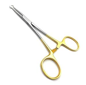 ชุดคีมทำหมันแบบไม่มีผ่าตัดเครื่องมือผ่าตัดทำจากสเตนเลสสตีลขนาด14ซม. ชุดคีมหนีบแบบแหวนละเอียด - Product Image 4