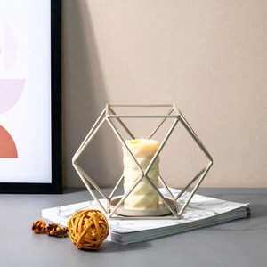 Available High Quality Round Available Glass Candle <b>Jar</b> for Home & Hotel <b>Decoration</b> New Design Best Price Metal Candle Lantern - Product Image 2