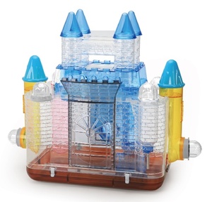 Cage pour petits animaux (hamster, souris) 722 Plastic Beautyburg avec plateau et transporteur en plastique - Product Image 1