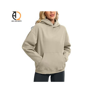 Sudadera con Capucha Extra Grande para Mujer, 80% Poliéster y 20% Algodón, Cómoda - Product Image 5