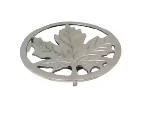 round Shaped Decorative <b>Metal</b> <b>Trivets</b> and Mats Heat Resistant for Home Kitchen Use - Product Image 2