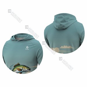 Camisa de pesca de rendimiento de manga larga para hombre Nuevo diseño Tallas grandes Venta al por mayor Sublimación Poliéster en blanco con características de protección - Product Image 4