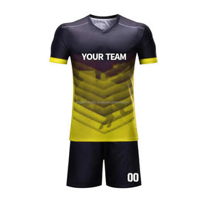 Camiseta de fútbol personalizada de alta calidad profesional, uniforme de fútbol transpirable de secado rápido para hombres, diseño de ropa de fútbol - Product Image 6