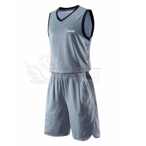 Uniformes de Baloncesto para Adultos OEM, Manga Corta, Transpirables, de Secado Rápido, 100% Poliéster, Logotipo Personalizado, Tallas Grandes, Precio Razonable - Product Image 1