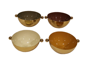 Multiple Colour Customized Size <b>Serving</b> <b>Bowls</b> With Stand High Quality Metal <b>Serving</b> <b>Bowls</b> for Parties Wedding <b>Serving</b> Usage - Product Image 5