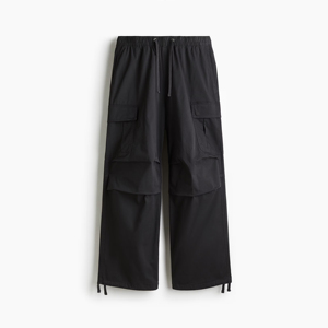 Pantalons cargo surdimensionnés pour hommes, mode de rue décontractée, pantalons utilitaires avec poches fonctionnelles pour l'extérieur et le quotidien - Product Image 1