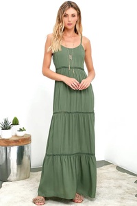 เดรสแมกซี่เกาะอกสำหรับผู้หญิงใส่ไปทะเลชุดปาร์ตี้ลำลองสีพื้นชุดเดรสลำลองแขนกุด - Product Image 4