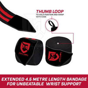 Envolturas de mano de boxeo personalizadas de alta calidad al por mayor Venta caliente Envolturas de soporte Premium - Product Image 6