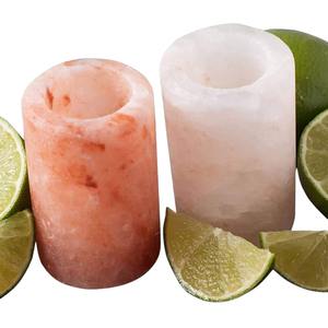 100% vasos de chupito de sal rosa del Himalaya pura diseño tallado Feng Shui ecológico para experiencias de bebida elevadas-Sian - Product Image 2