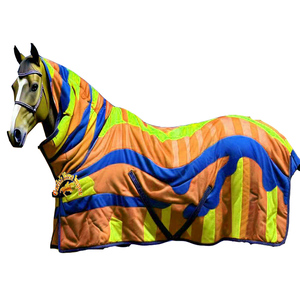 Venta caliente equipo de caballo de invierno hecho en fábrica al por mayor productos equinos tela de alfombra estable impermeable transpirable Venta caliente - Product Image 6