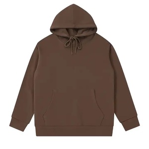 Sweats à capuche surdimensionnés avec logo brodé personnalisé Vêtements de rue pour hommes avec logo brodé personnalisé Streetwear Sweats à capuche lourds - Product Image 3