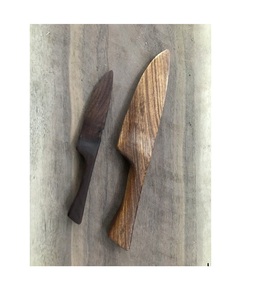 Ensemble de couteau à pâtisserie couteau à gâteau et serveur en acacia personnalisé Meilleur prix Serveur en bois d'aspect moderne pour gâteau - Product Image 1