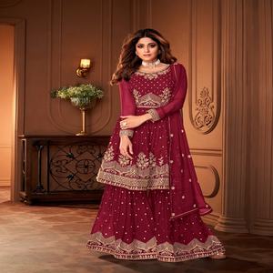 Costume Sharara de créateur de vêtements ethniques - Product Image 2