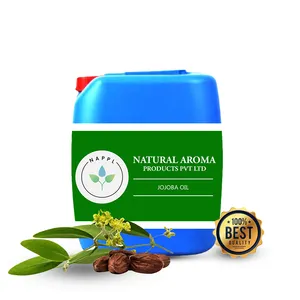 Aceite portador de aceite de jojoba de 100 por ciento de calidad superior disponible a la venta a precio mayorista del proveedor indio