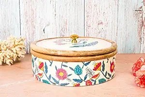 Wholesale Smooth Finish <b>Wooden</b> Roti <b>Box</b> for Daily Use and Neat Kitchen Organization Classic <b>Wooden</b> Chapati <b>Box</b> for Keeping Rotis - Product Image 4