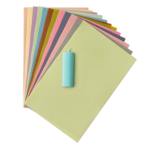 Bán buôn DIY sáp ong nến làm Kit cho trẻ em Mix 2 phạm vi màu sắc của 48 + Màu sắc sang trọng sáp ong Sheets Đồ chơi giáo dục - Product Image 2