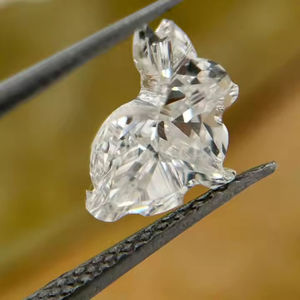 Diamant de laboratoire taille lapin, couleur fantaisie D, certifié IGI, pierre précieuse unique pour bijoux - Product Image 4